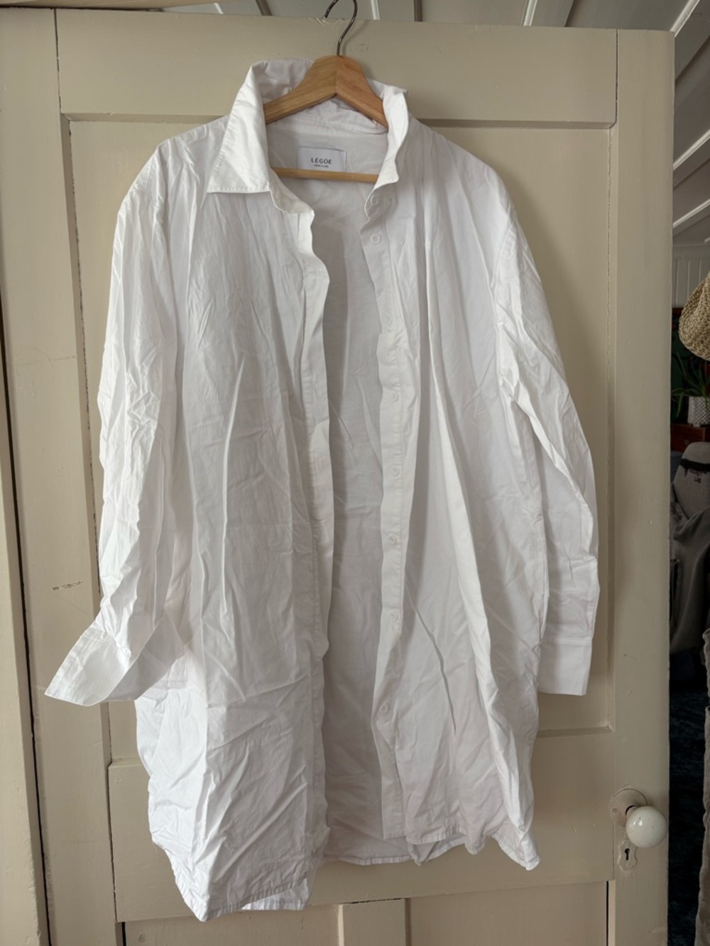 LÉGOE Heritage oversized button down